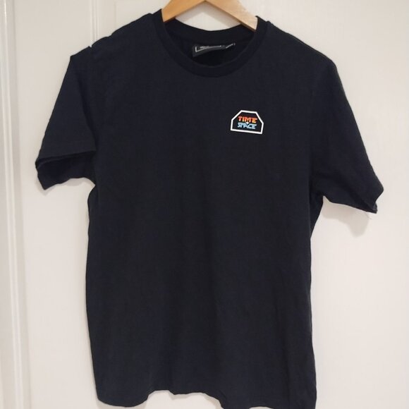 RARE Time Space "Journey Through the Stratosphere" Black Cotton Graphic Tee M - Picture 2 of 5